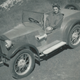 Hazel Chapman in the Lotus Mark I